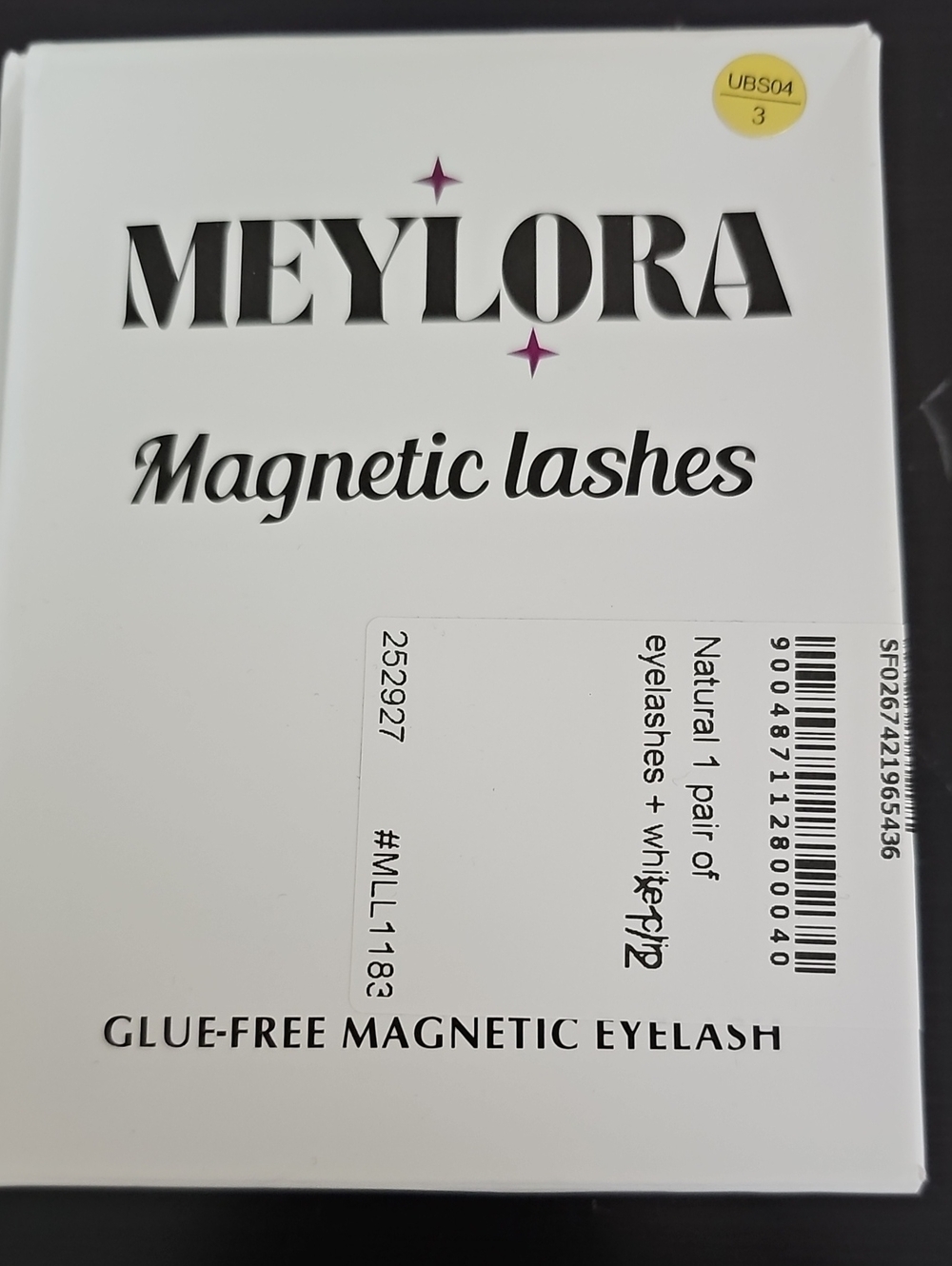 Magnetic Lashes - Natural (Black)